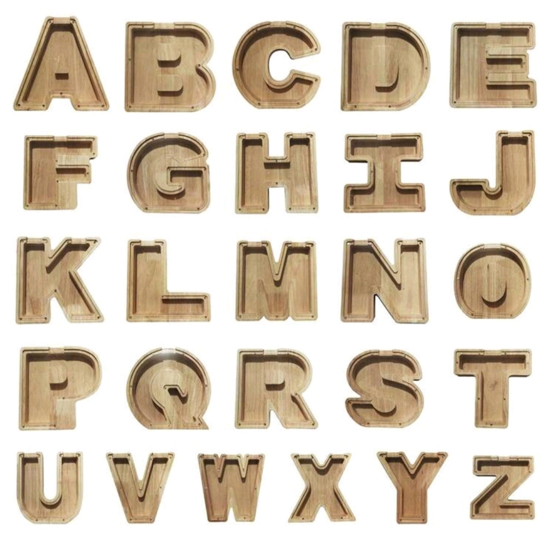 PERSONALISED - Wooden Money Box