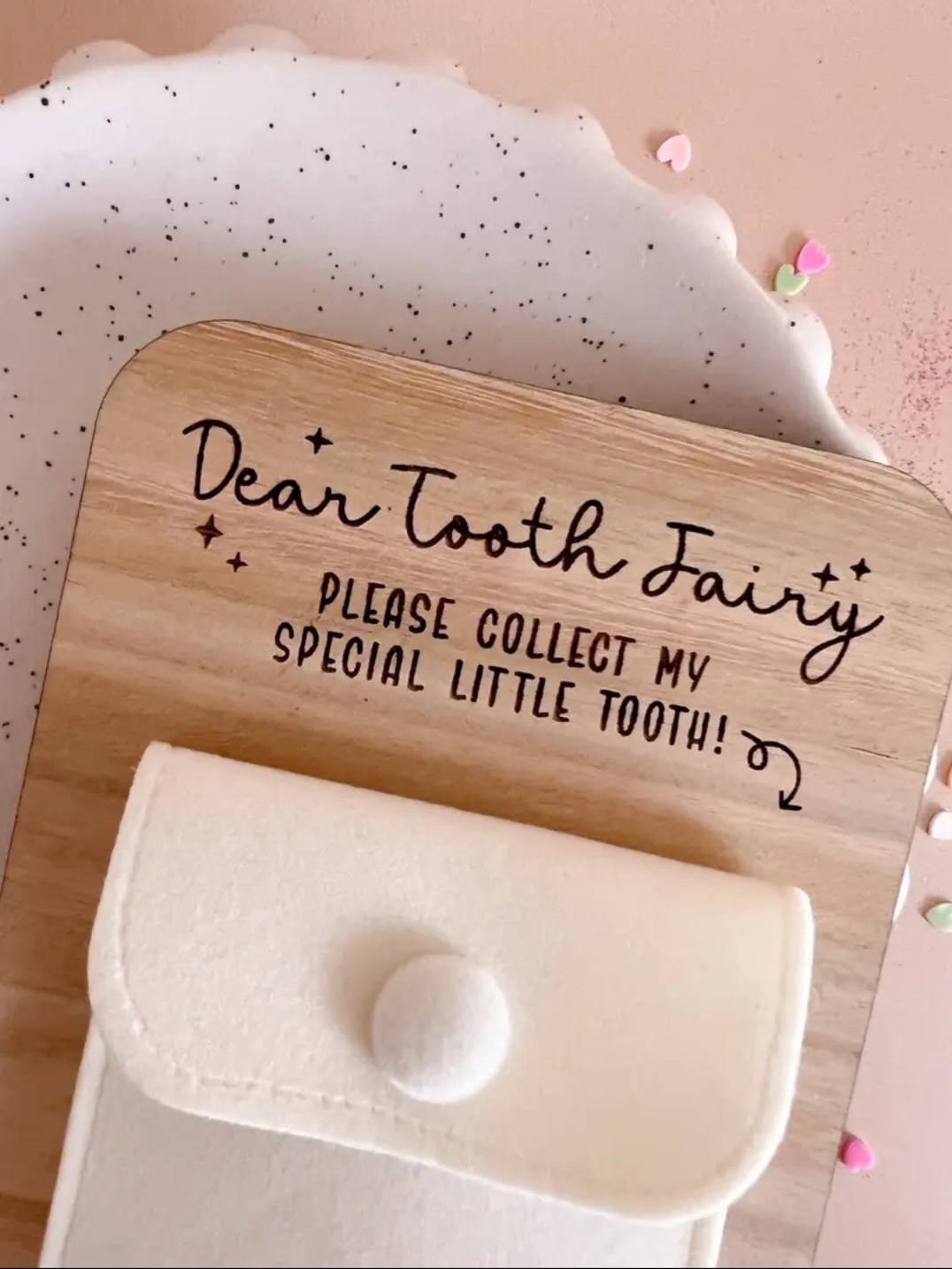 PERSONALISED - Dear Tooth Fairy Board